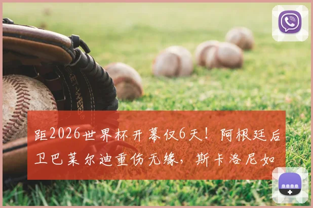 距2026世界杯开幕仅6天！阿根廷后卫巴莱尔迪重伤无缘，斯卡洛尼如何应对防线危机？