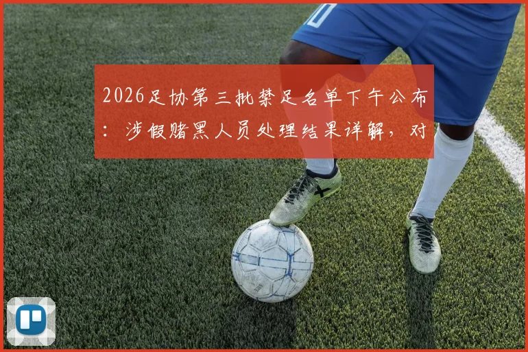 2026足协第三批禁足名单下午公布：涉假赌黑人员处理结果详解，对联赛影响几何？